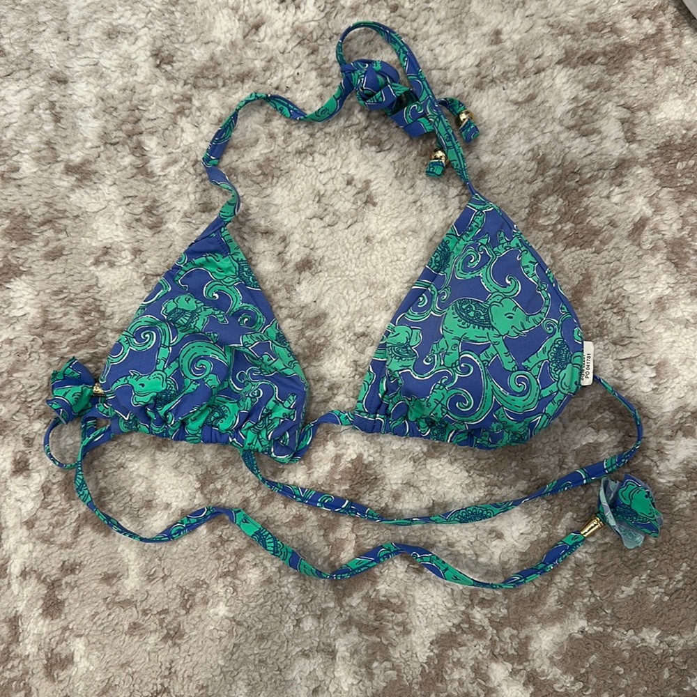 Lilly Pulitzer triangle bikini top